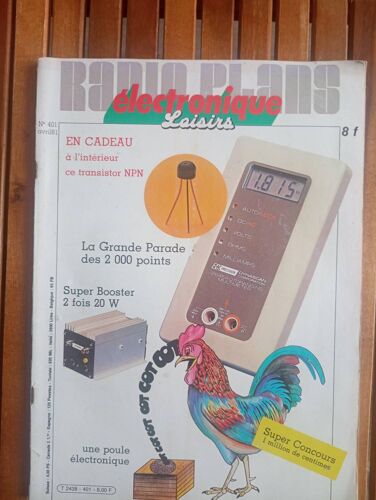 Revue Radio Plans Numéro 401 1981