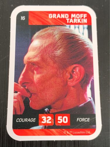Carte De Collection Star Wars Leclerc À Nouvel Espoir, Grand Moff Starking, Carte Numéro 16