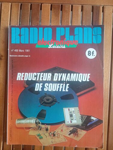 Revue Radio Plans Numéro 400 1981