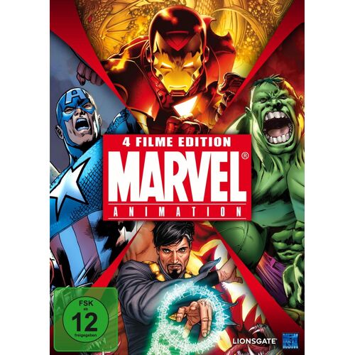 4 Filme Edition Marvel Animation (4 Discs)