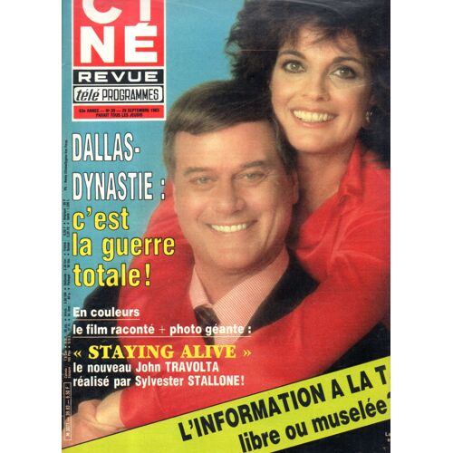 Ciné Télé Revue 39 Dallas Cdynastie Ed Belge