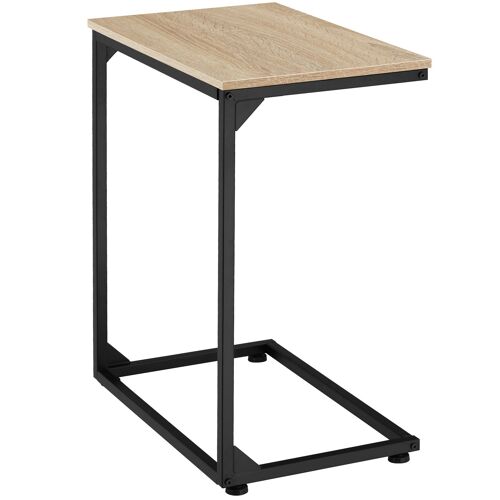 Table d'appoint Cardiff - bois clair industriel