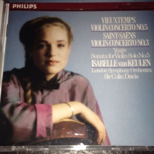 Vieuxtemps: Violin Concerto, No. 5 / Saint-Saëns: Violin Concerto, No. 3 / Ysaye: Sonata For Violin Solo, No. 5