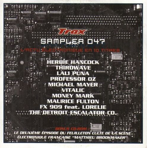 Trax Sampler 047 (Cd 10 Titres)