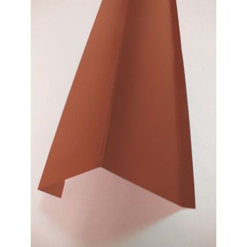 Rive sur mur 2100mm - Coloris - Rouge 8012, Longueur - 2100mm / L: 2100mm/ Rouge 8012