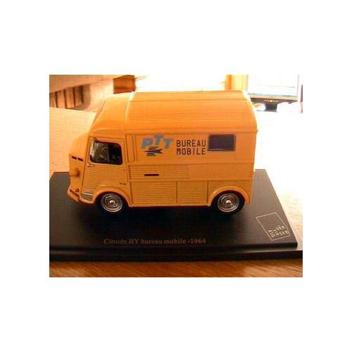 Citroen Hy Bureau Mobile 1964 Musee De La Poste Jaune 1/43 Tube Type H Atlas-Universal Hobbies