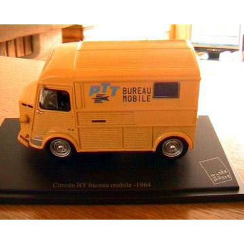 Citroen Hy Bureau Mobile 1964 Musee De La Poste Jaune 1/43 Tube Type H Atlas-Universal Hobbies