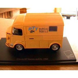 Citroen Hy Bureau Mobile 1964 Musee De La Poste Jaune 1/43 Tube Type H Atlas-Universal Hobbies