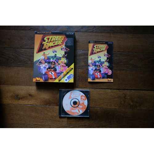Ibm Pc Big Box Street Racer Mario Kart Ubisoft 1996 Vivid Image