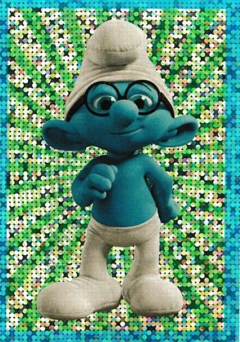 N° 35 - Stickers Image Giromax Les Schtroumpfs 2 The Smurfs 2 