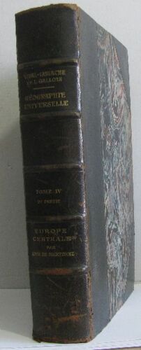 Géographie Universelle Tome Iv Europe Centrale Deuxième Partie Suisse-Autriche -Hongrie -Tchécoslovaquie -Pologne -Roumanie