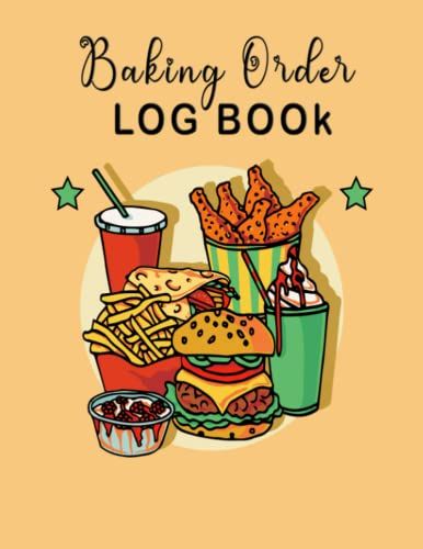 Baking Order Log Book