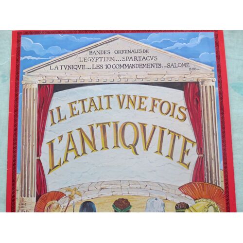 Bandes Originales De 9 Films  " Il Était Une Fois L'antiquité "  1ere  Partie  L' Égypte ,  L'ancien Testament,  2ème  Partie L'empire Romain, L'orient Le Moyen Âge  
