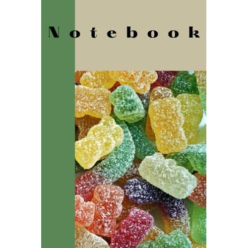 Notebook: Journal Candy Boys Girls Kids Teens Students Writing Notes