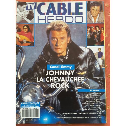 Tv Cable Hebdo : Johnny Hallyday ,La Chevauchée Rock