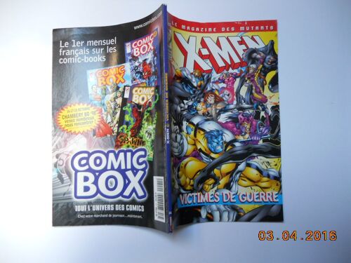 X-Men Marvel France , Victimes De Guerre   N° 21 