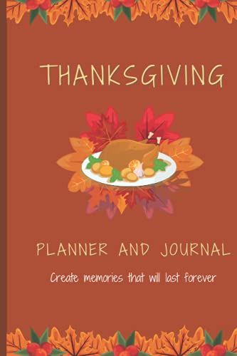 Thanksgiving Journal | Recipe Organizer | Thanksgiving Games Planner | Writing Notebooks: Fall Leaves Art Journal | Guest List Template | Notebook ... Space | Colorful Fall Leaves | Orange Pumpkin