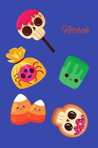 Halloween Trick Or Treat Notebook: Halloween Candy College Ruled Notebook For Creative Writing, Planning, Journaling Or Use As A Party Filler