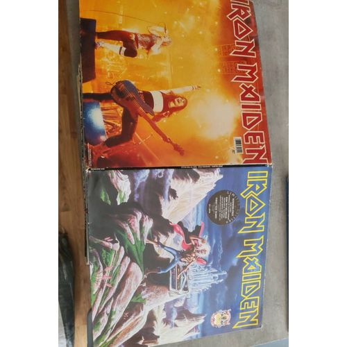 Double Maxi 45 Tours Iron Maiden Édition Limitée Running Free Et Run To The Hills