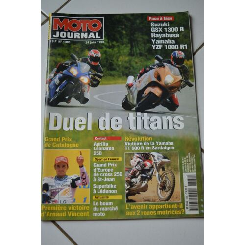 Moto Journal N° 1381 : Aprilia, Yamaha, Suzuki