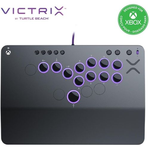 Turtle Beach Victrix Pro KO Leverless Fight Stick Compatible avec Xbox | Windows 10 & 11