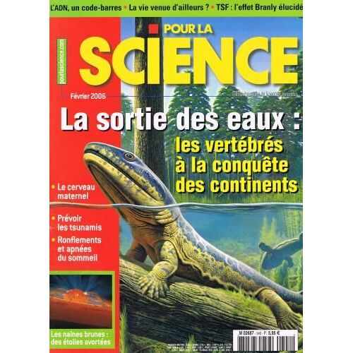 Pour La Science 340 La Sortie Des Eaux : Les Vertébrés À La Conque Des Continents