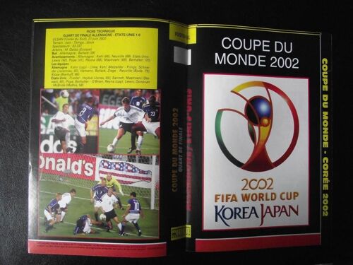  Jaquette De La Coupe Du Monde 2002.Fifa World Cup Korea Japan Quart De Finale Allemagne/Etats-Unis