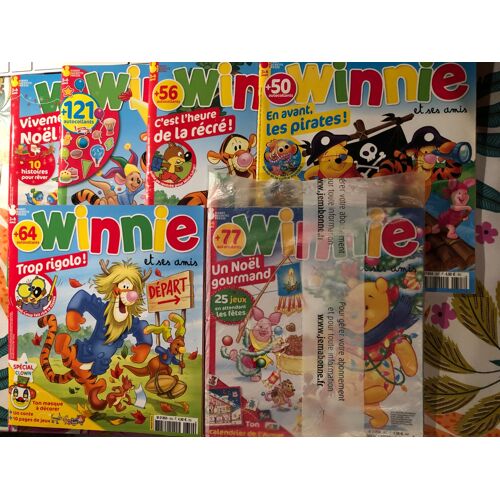 Lot 6 Revue Winnie N° 351 350 345 348 363 347 Complet