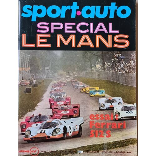 Sport Auto Magazine Spécial Le Mans 1970