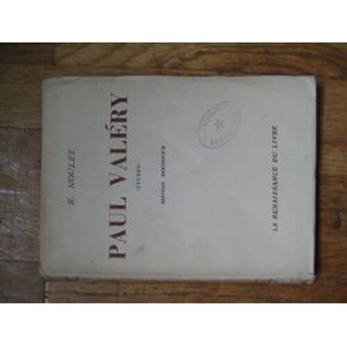 Paul Valéry   de e noulet   Format Beau livre (Livre)