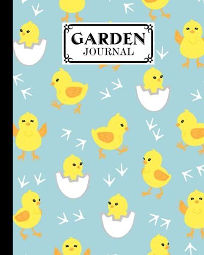 Garden Journal: Garden Journal Chickens Cover, Gardening Planner, Garden Diary And Record Book | 120 Pages, Size 8" X 10" Chickens Cover Design By Sandy Rau