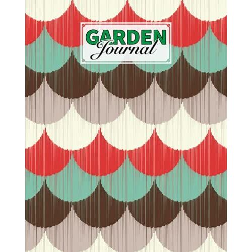 Garden Journal: Mermaid Glitter Scales Cover Garden Journal, A Place To Organize, Plan, Record, And Dream About Your Vegetable Garden, 120 Pages, Size 8" X 10" By Hedi Heim