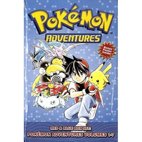 Pokemon Adventures Red & Blue Box Set (Set Includes Vols. 1-7)