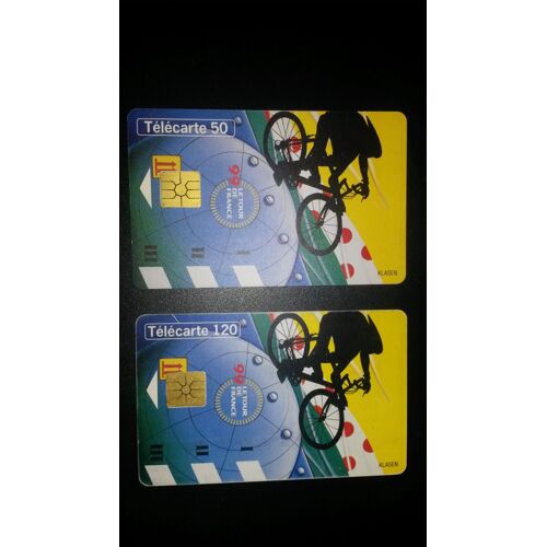2 Telecartes 50 Et 120 U Tour De France 1999