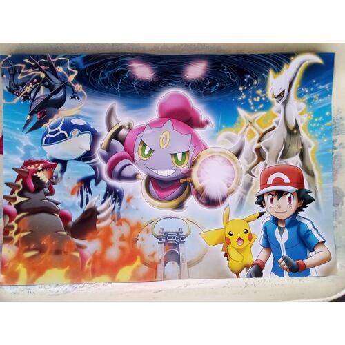Affiche Poster Pokemon Pikachu Déco Japon Format A3