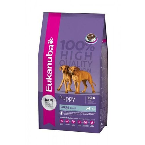 Eukanuba Croquettes Au Poulet - Grande Race - 15kg - Pour Chiot