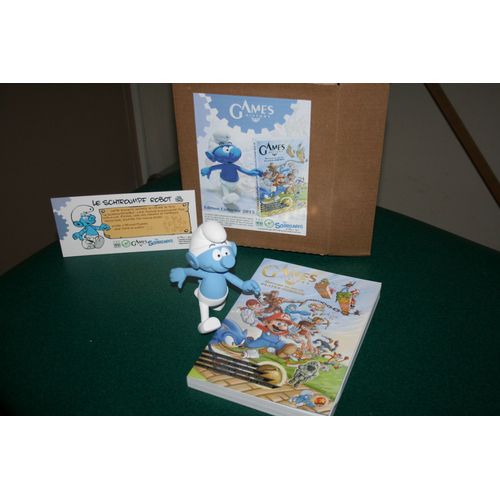 Coffret Collector Le Schtroumpf Robot Cac3d