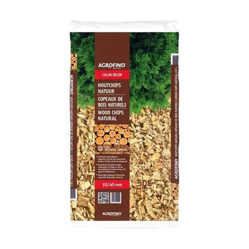 Agrofino Tagboisnat50 Paillis De Bois Nature - 10/40 50 L
