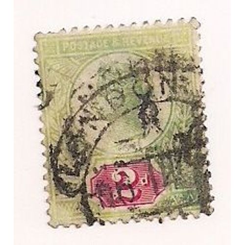 Royaume-Uni- 1 Timbre Oblitéré Avec Trace De Charnière-  Reine Victoria-  N°94