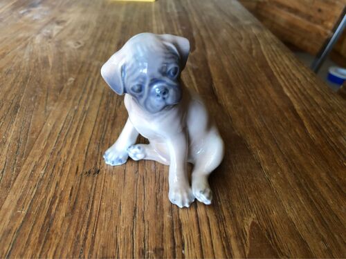 Figurine Boxer Porcelaine 