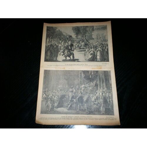Le Retour De Louis Xviii Et Le Sacre De Charles X