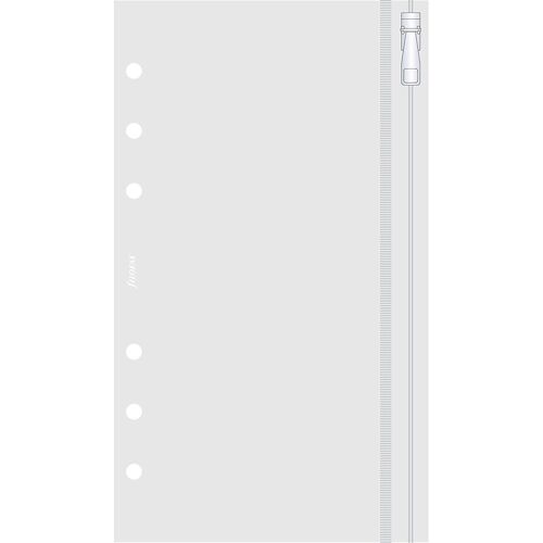 Filofax Enveloppe Zippée Format Personal Transparent