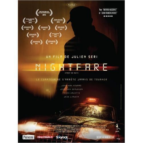 Night Fare - Nightfare - Julien Seri - Jonathan Howard - Affiche De Cinéma Pliée 120x160 Cm