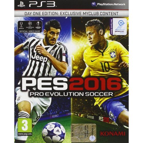 Playstation 3 Pro Evolution Soccer - Pes 2016 - Day One Edition