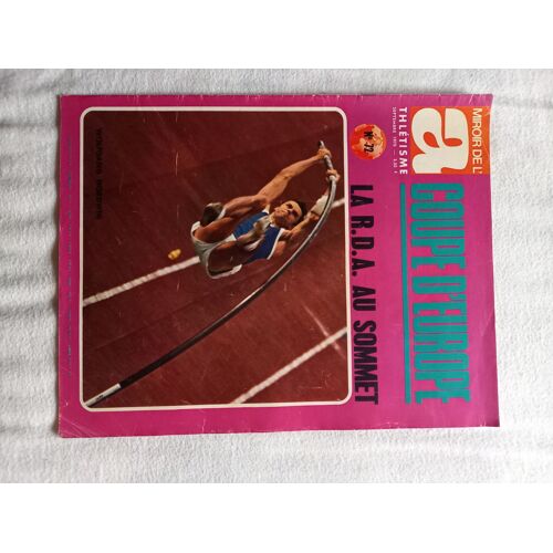 Miroir De L'athletisme N° 72  La Rda Au Sommet