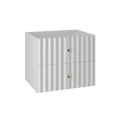 Meuble sous-vasque stratifiés blanc