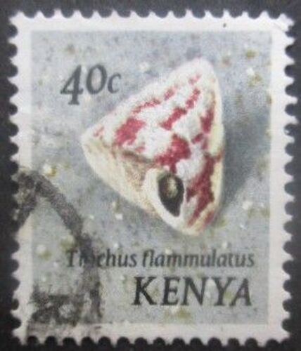 Kenya N°39 Coquillage Oblitéré
