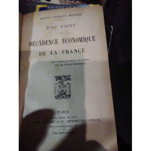 Décadence Économique De La France