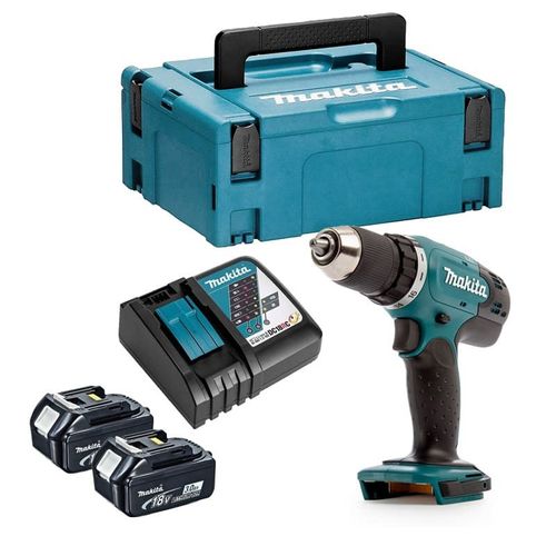Perceuse-visseuse 18V LXT (2x3,0 Ah) dans MakPac - Makita DDF453RFJ
