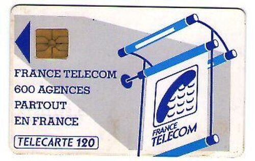 Télécarte - 120 Unités France Telecom - Agence Commerciale